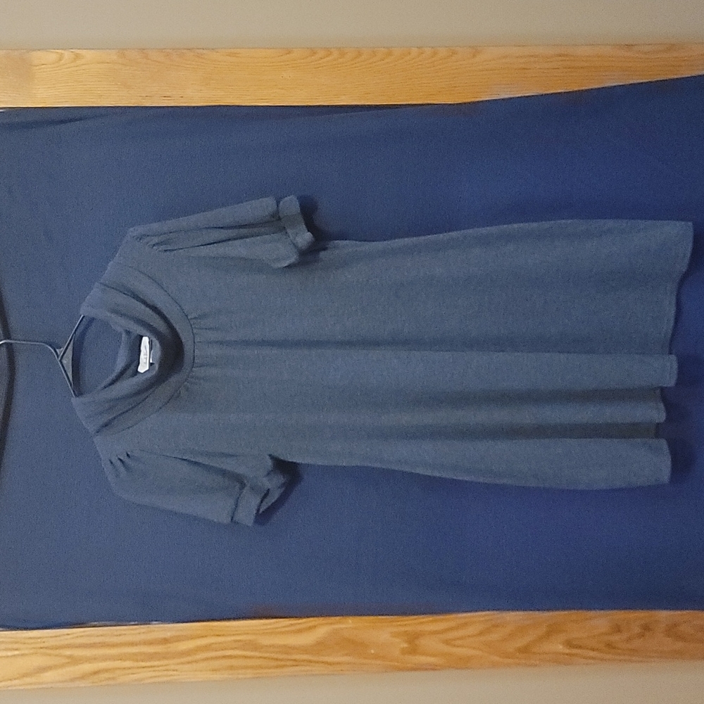 Sushi flowers dress, size XL, gray